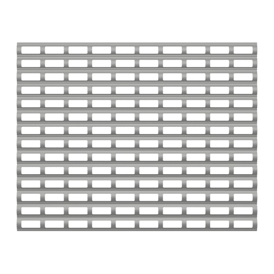 Роллетная решетка AEG56 Серебристый металлик
