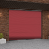 Секционные ворота Trend Микроволна Пурпурно-красный