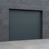 Секционные ворота Prestige L-гофр Серый антрацит