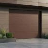 Секционные ворота Prestige Микроволна Шоколадный