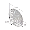 Барабан ALUTECH CD018V-D