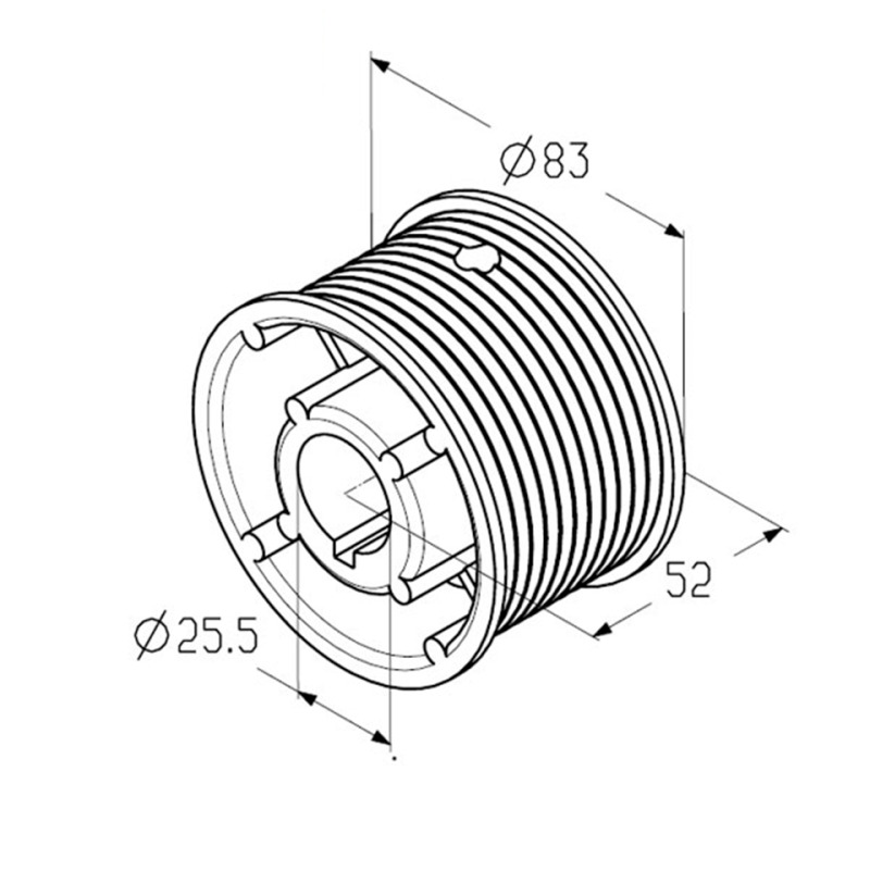 Барабан ALUTECH CD010N