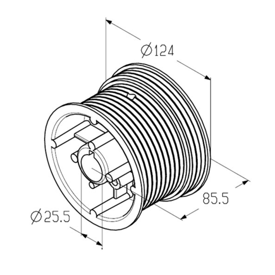 Барабан ALUTECH CD012N