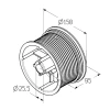 Барабан ALUTECH CD018N