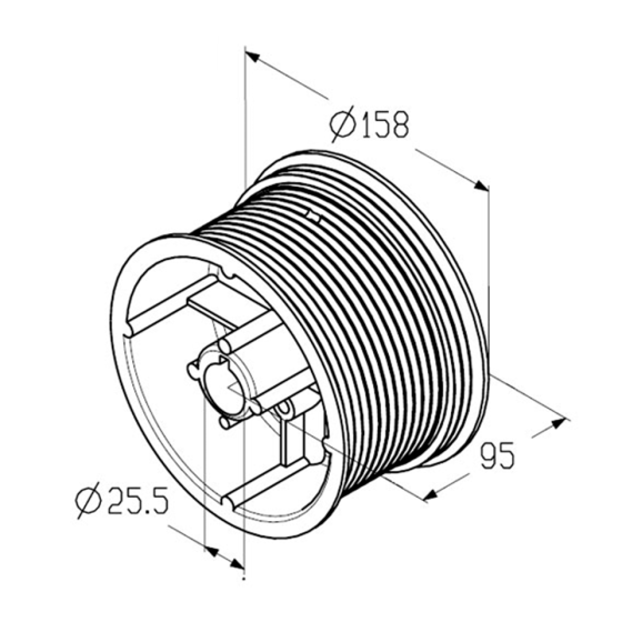 Барабан ALUTECH CD018N