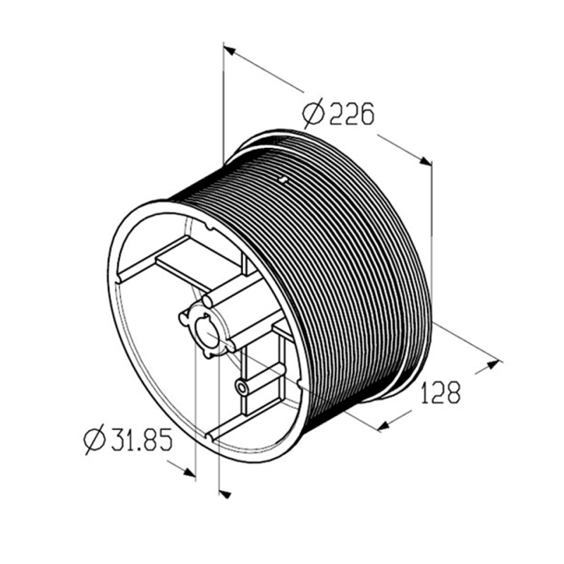 Барабан ALUTECH CD032N-5/4