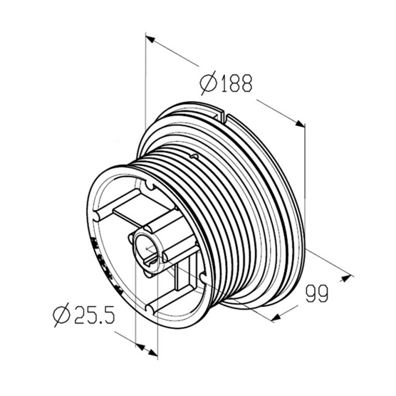 Барабан ALUTECH CD054H