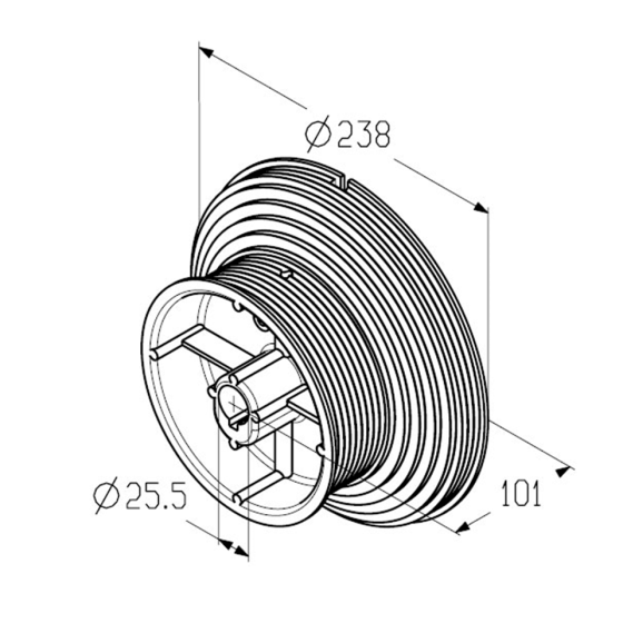 Барабан ALUTECH CD120H