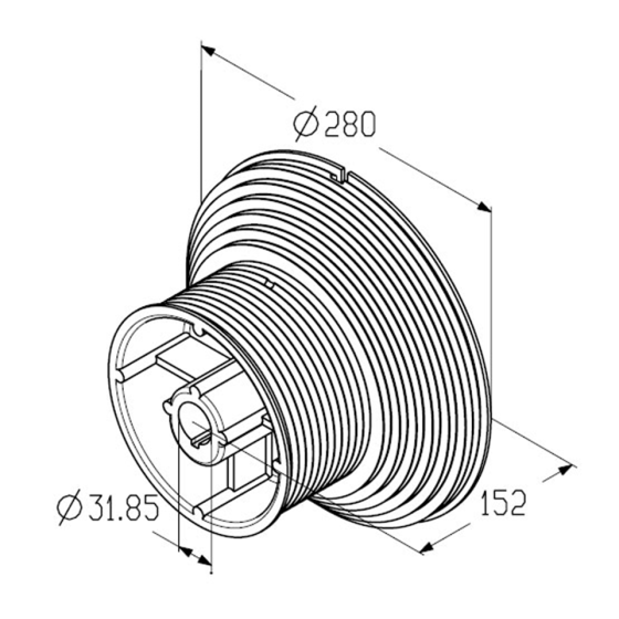 Барабан ALUTECH CD164H-5/4