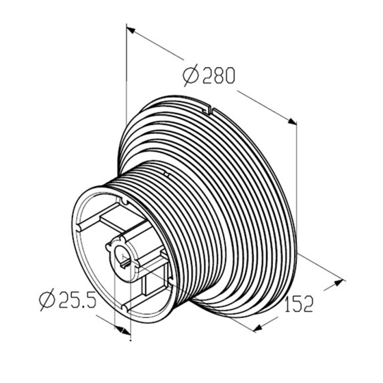 Барабан ALUTECH CD164H