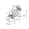 Муфта предохранительная храповая ALUTECH SBD-51L