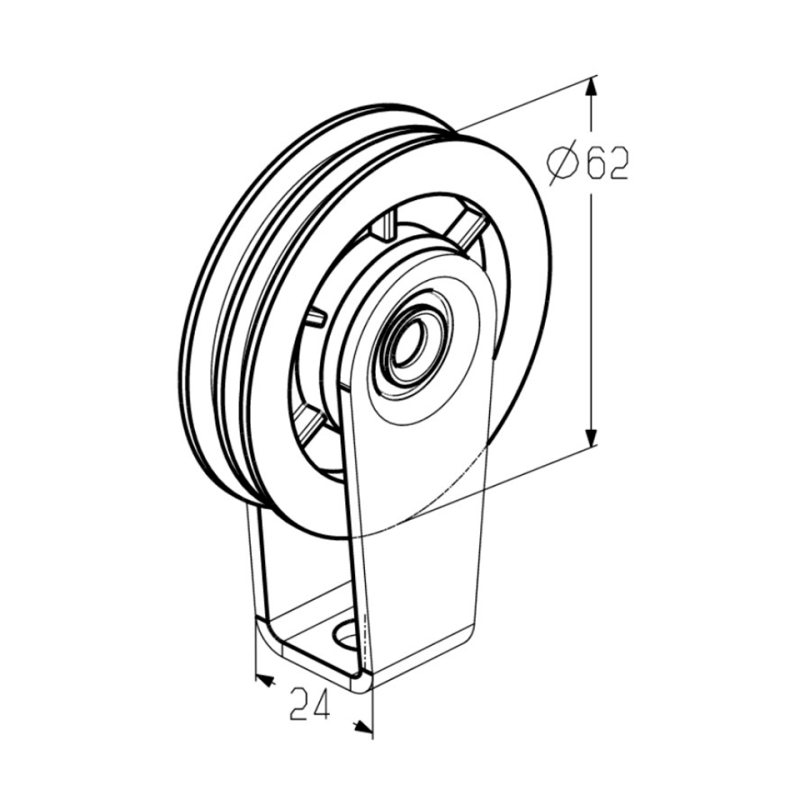 Узел верхний ALUTECH US230S